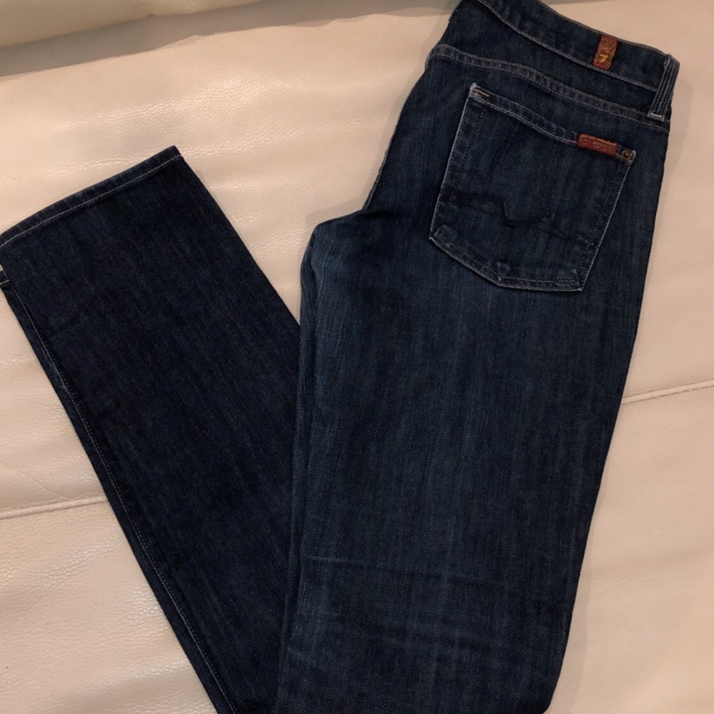 7 Brand Denim Blue Jeans